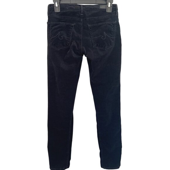 AG Adriano Goldschmied Stevie Ankle Jodhpur Slim Straight Corduroy Pants 26R - Picture 16 of 16